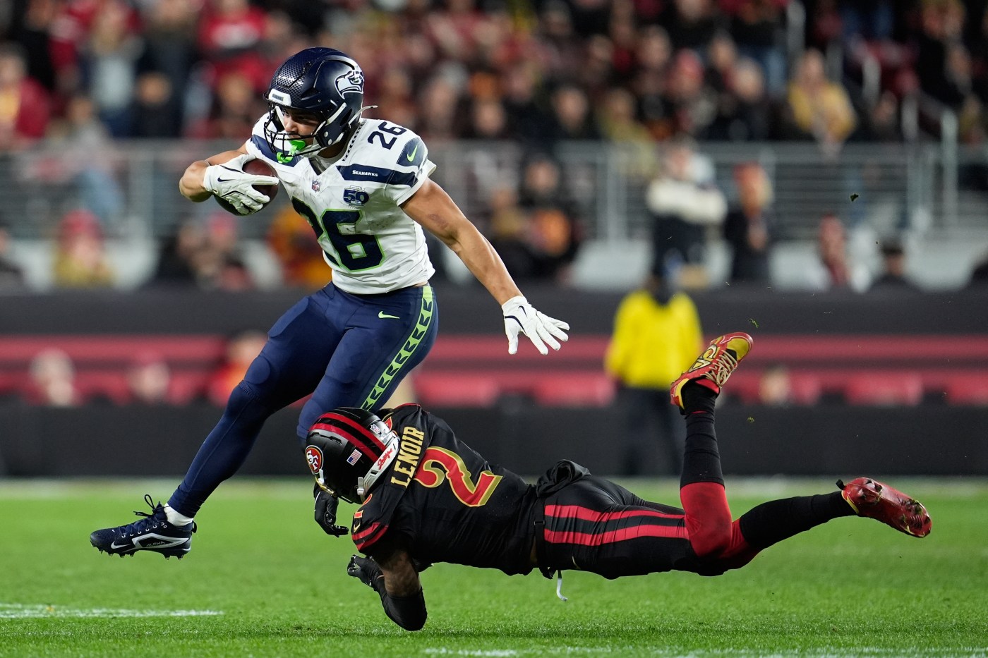 Seahawks secure No. 1 seed in NFC, division title with dominant win over 49ers