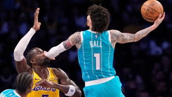 Lakers can’t keep up in loss to LaMelo Ball, Hornets