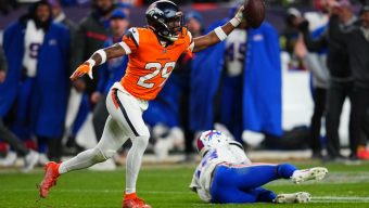 Broncos advance to AFC title game after overtime win over Bills