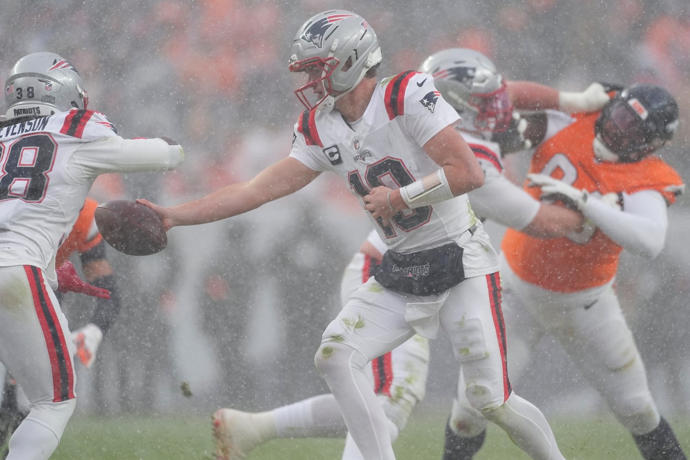 AFC championship game: Patriots punch ticket to 12th Super Bowl with gritty win over Broncos in snowy Denver