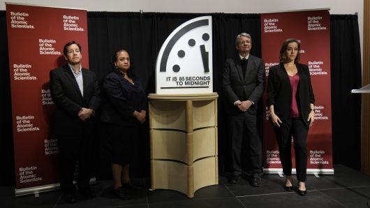 ‘Doomsday Clock’ moves closer to midnight over threats from nuclear weapons, climate change and AI