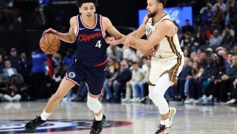 Clippers rookie Kobe Sanders has breakout game against Warriors