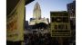 Anti-ICE protesters demonstrated again Sunday in Downtown LA