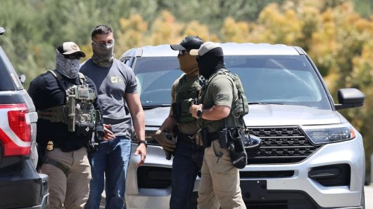 LAPD won’t enforce ban on federal law enforcement officers wearing masks, chief says