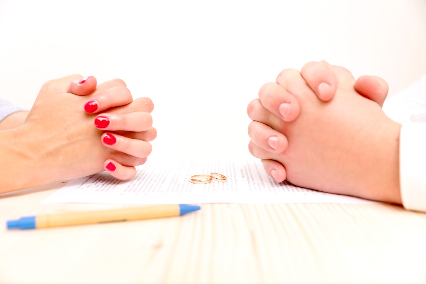 Young couples embracing prenuptial agreements
