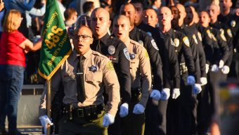 LA County Sheriff Luna swears in 75 academy graduates as new peace officers