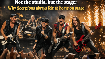 Not the studio, but the stage: Why Scorpions always felt at home on stage