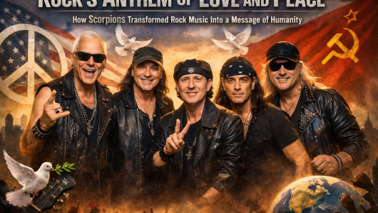Rock’s Anthem of Love and Peace: How Scorpions Transformed Rock Music Into a Message of Humanity