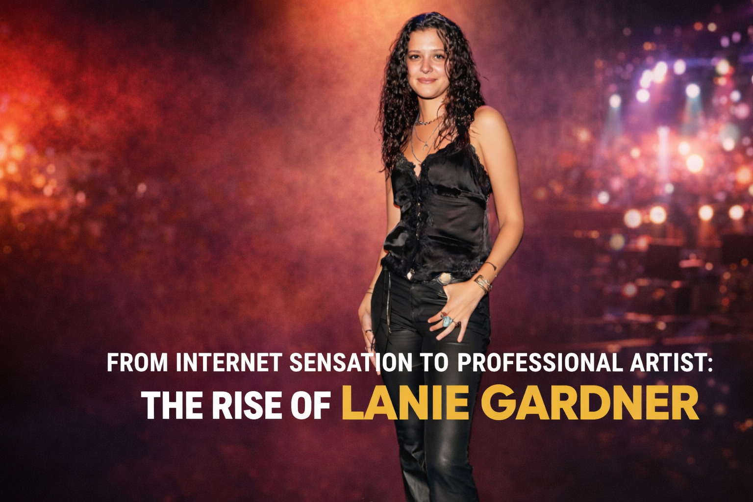 From Internet Sensation to Professional Artist: The Rise of Lanie Gardner