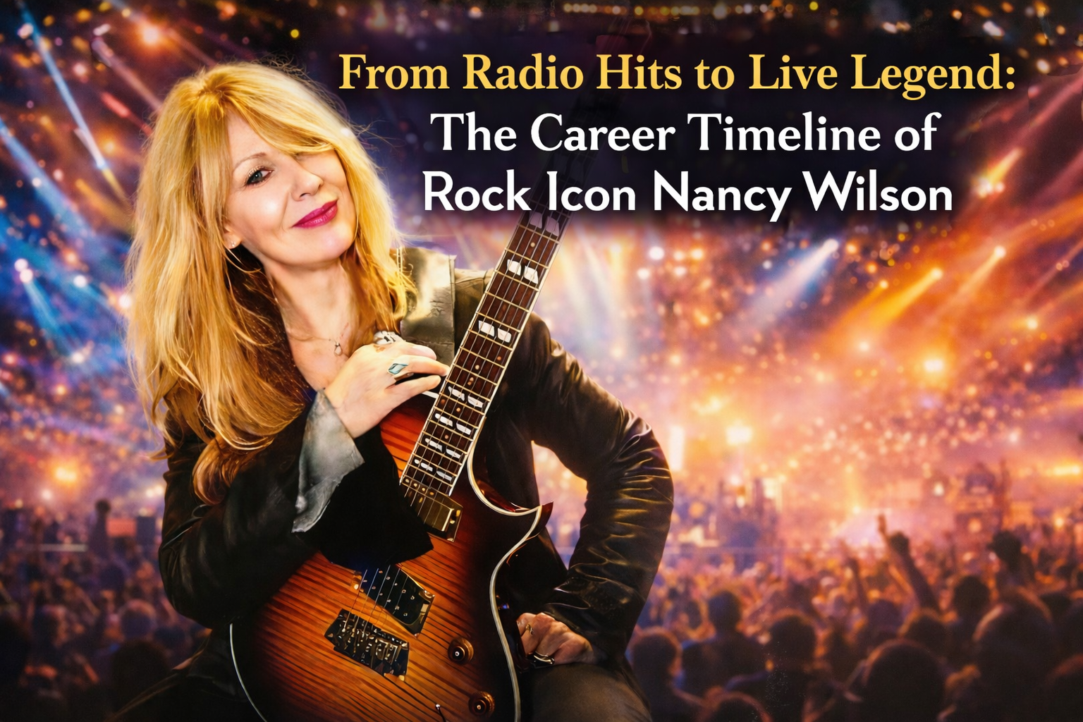From Radio Hits to Live Legend: The Career Timeline of Rock Icon Nancy Wilson