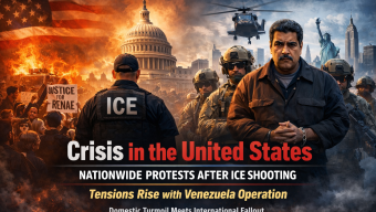 Crisis in the United States: Nationwide Protests After ICE Shooting, Tensions Rise with Venezuela Operation — Domestic Turmoil Meets International Fallout