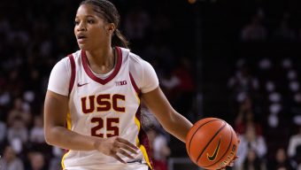 Kara Dunn reaches milestone as USC women top No. 8 Iowa for statement win