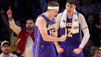 Austin Reaves, Lakers edge 76ers despite Luka Doncic’s early exit