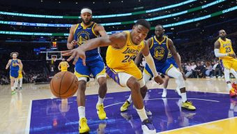 Luka-less Lakers hold off short-handed Warriors for 3rd straight win
