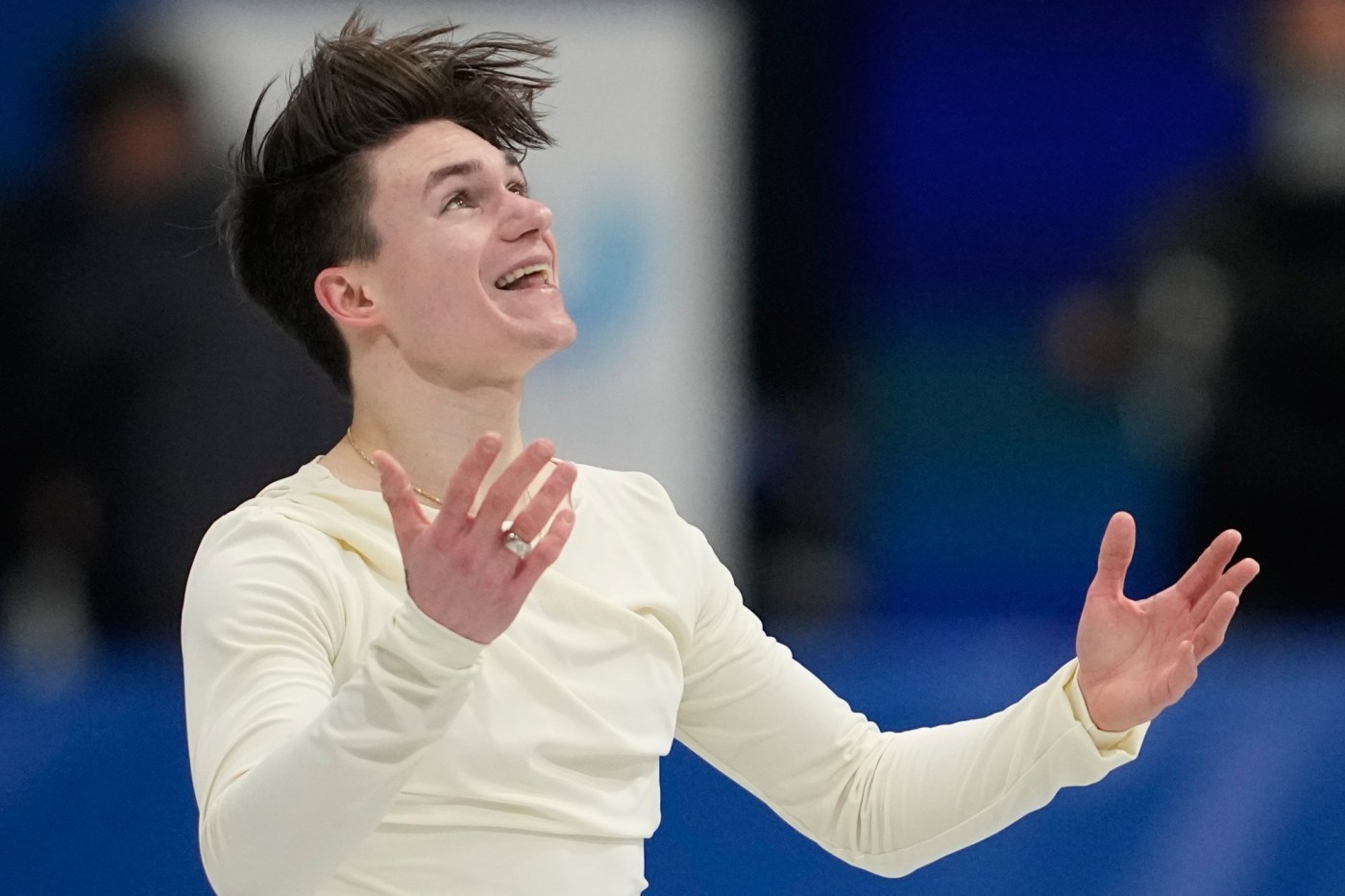 Winter Olympics: Maxim Naumov dedicates short program to parents lost in last year’s D.C. plane crash