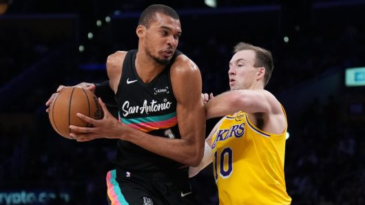 Victor Wembanyama scores season-high 40 as Spurs bury depleted Lakers