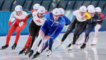 Winter Olympics: Jordan Stolz finishes 4th in mass start