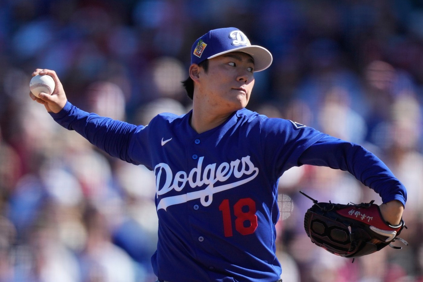 Dodgers’ Yoshinobu Yamamoto makes first of two starts before leaving for WBC