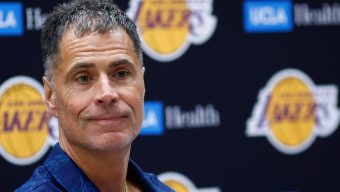 Lakers GM Rob Pelinka addresses team’s future, Luke Kennard trade