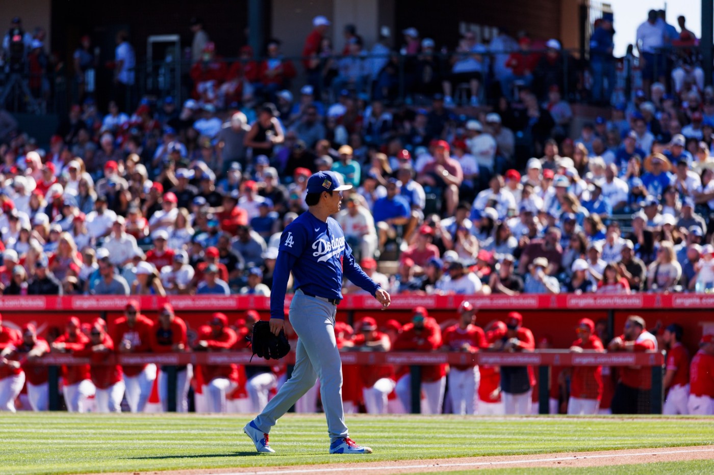 Angels blown out by Dodgers in Cactus League opener