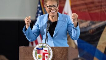Karen Bass sets tone for re-election year in early and unconventional State of the City