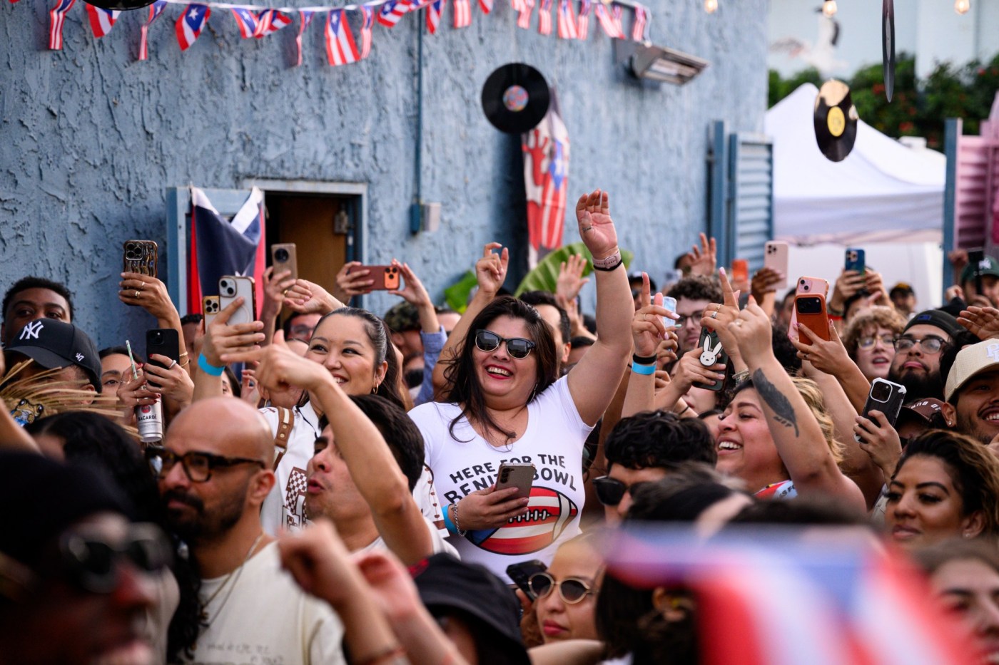 At an LA watch party, fans reflect on what Bad Bunny’s halftime show means to them