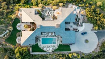 Calabasas ridgetop house shaped like an X seeks $13 million