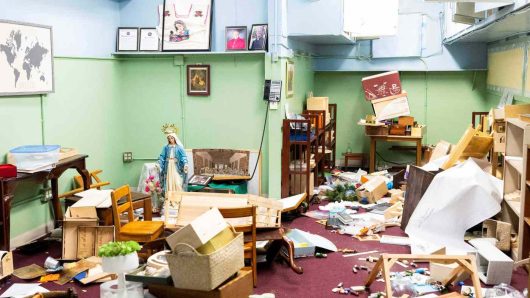 Long Beach Catholic school vandalized, religious articles destroyed overnight