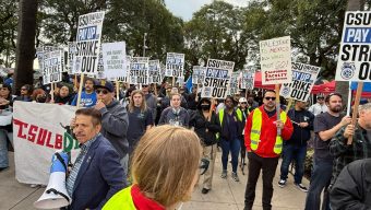 CSU skilled trade workers go on strike, demand raises