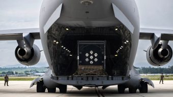 Nuclear reactors at March base head for Utah in a first-of-its-kind airlift
