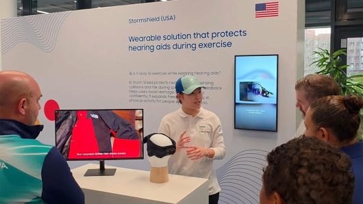 Caltech student’s invention lands her STEM competition gold – and a trip to Milan Olympics