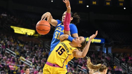 UCLA women’s basketball holds off Michigan