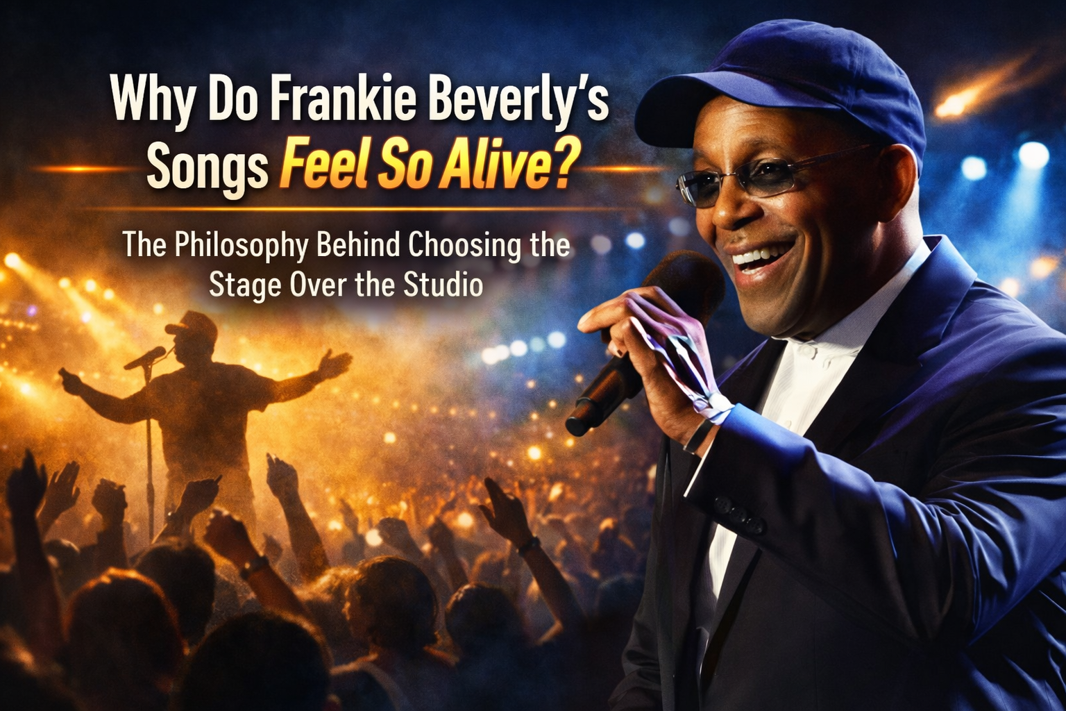 Why Do Frankie Beverly’s Songs Feel So Alive? The Philosophy Behind Choosing the Stage Over the Studio