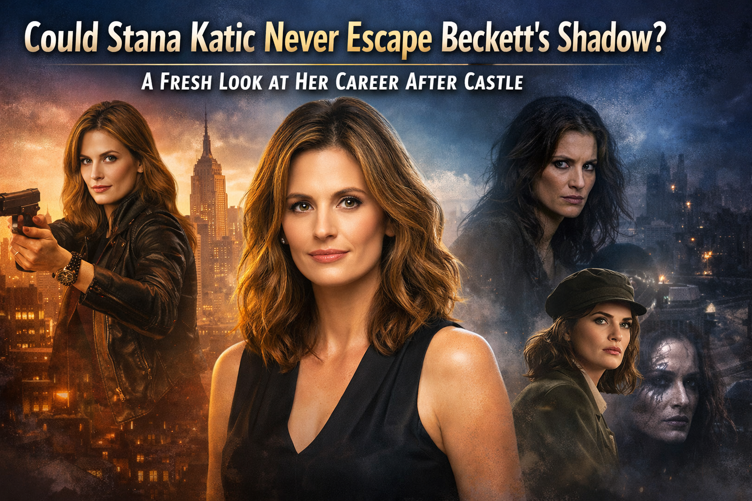 Could Stana Katic Never Escape Beckett’s Shadow? A Fresh Look at Her Career After Castle