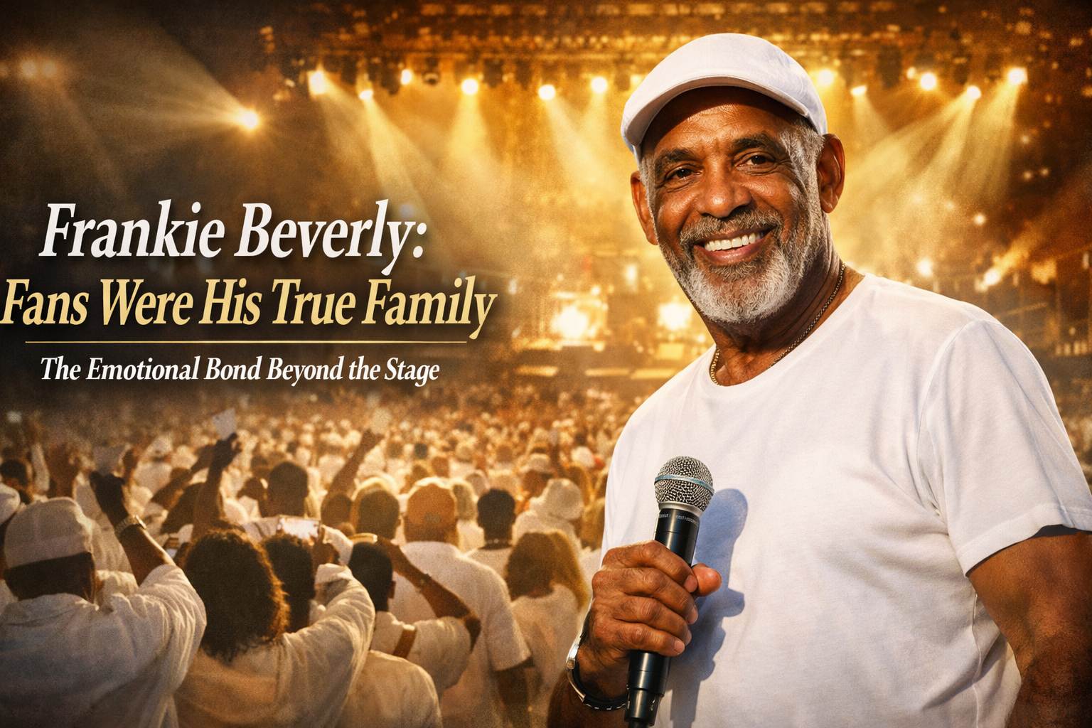 Frankie Beverly: Fans Were His True Family — The Emotional Bond Beyond the Stage