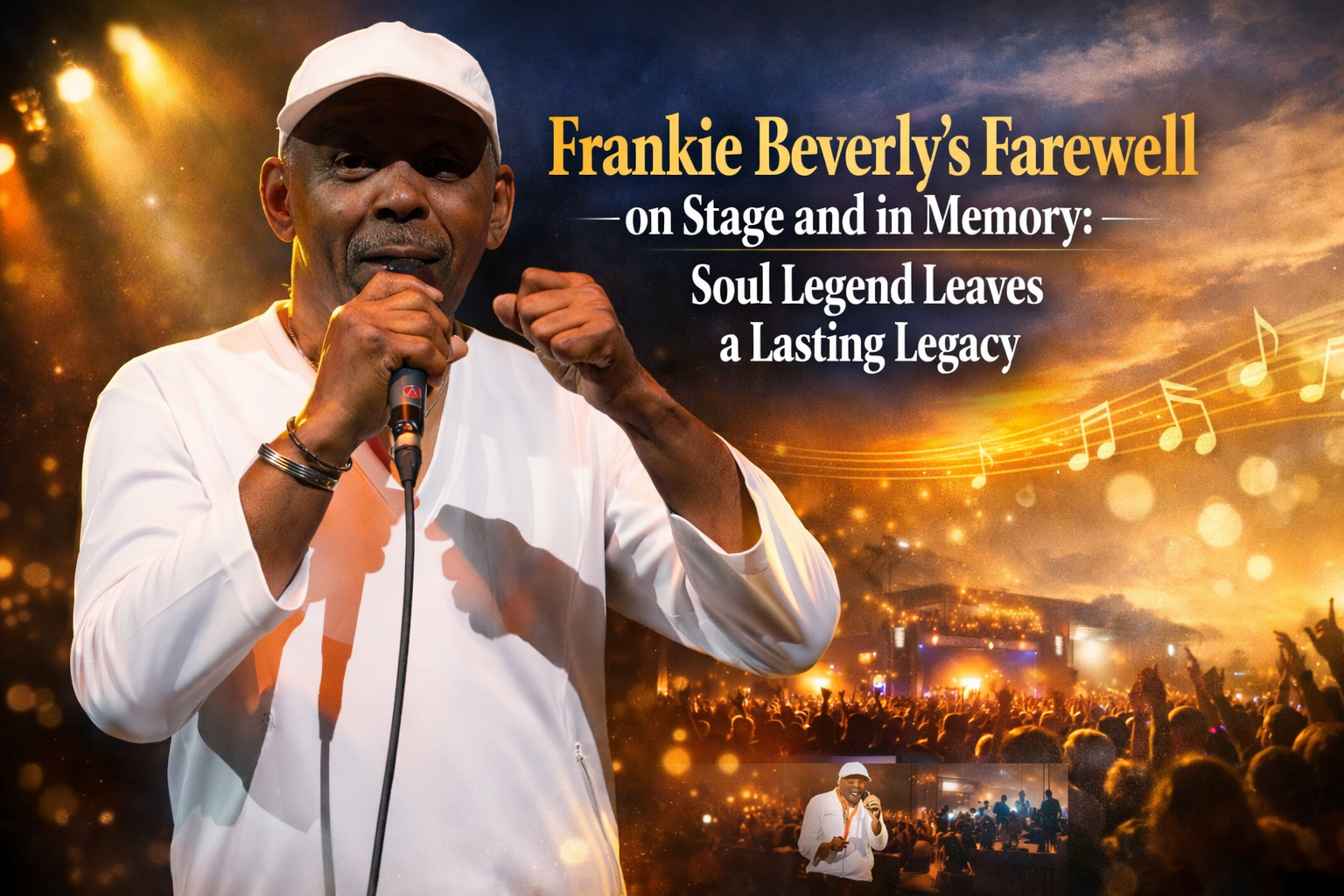 Frankie Beverly’s Farewell on Stage and in Memory: Soul Legend Leaves a Lasting Legacy