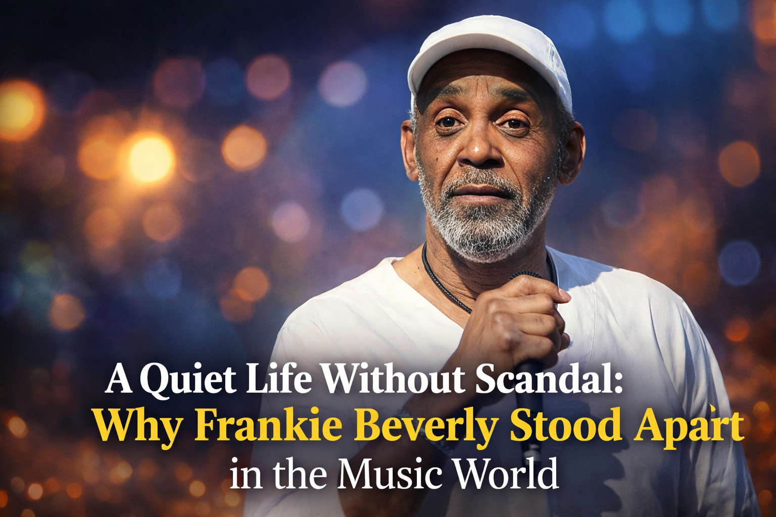 A Quiet Life Without Scandal: Why Frankie Beverly Stood Apart in the Music World