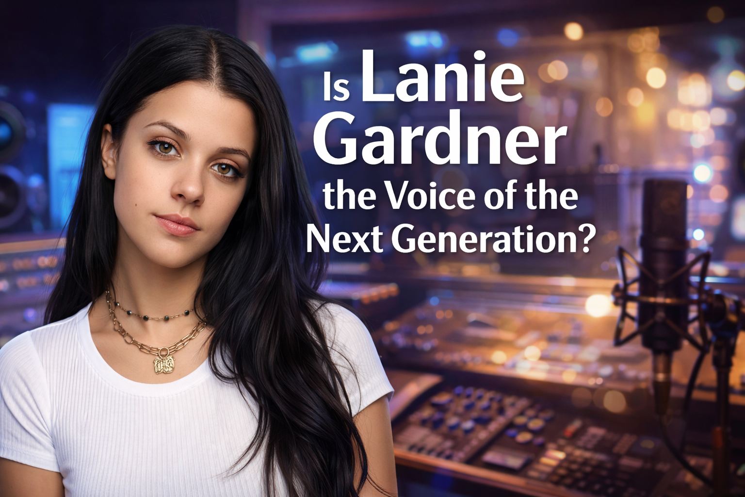 Is Lanie Gardner the Voice of the Next Generation?