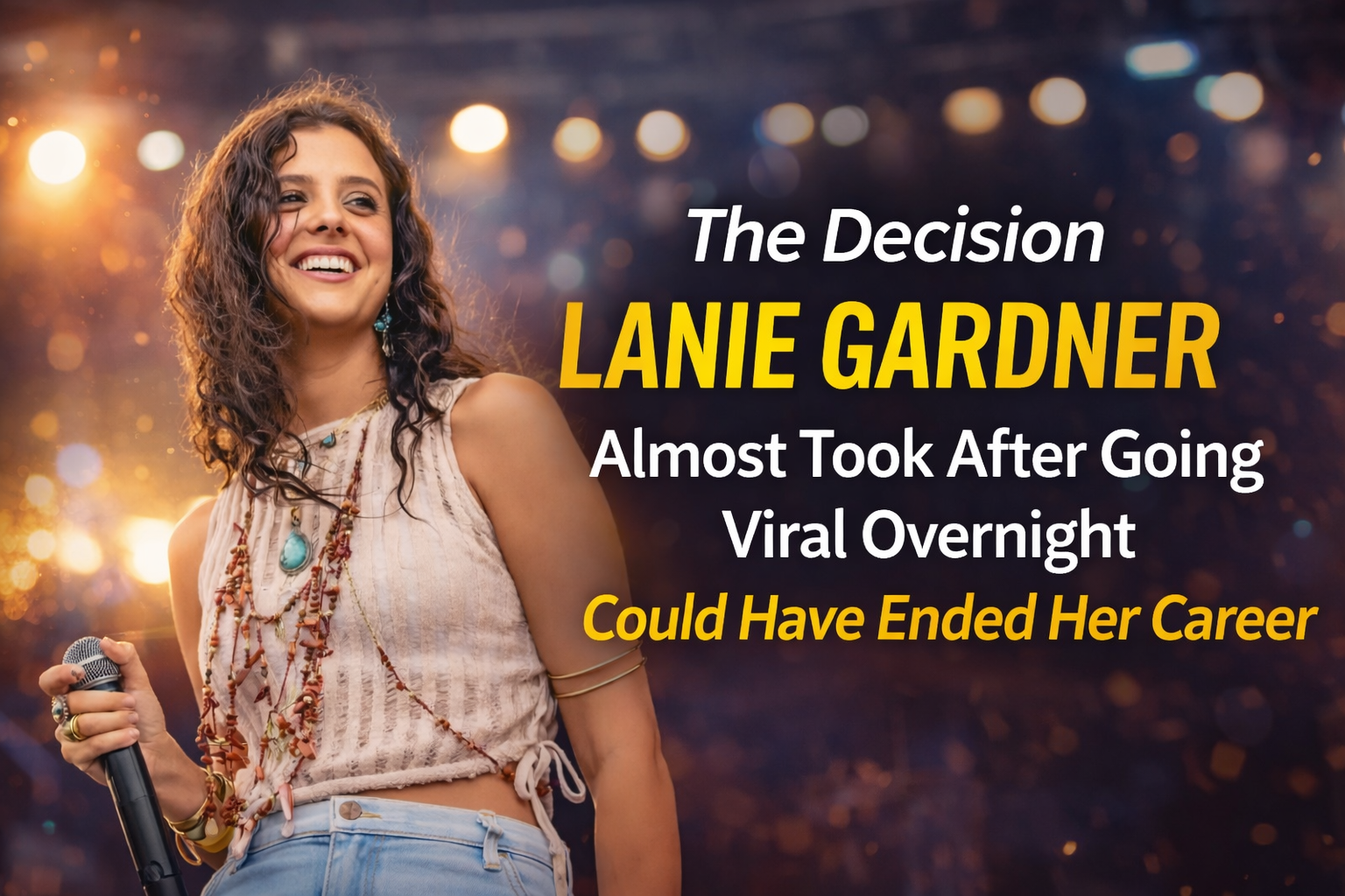 The Decision Lanie Gardner Almost Took After Going Viral Overnight Could Have Ended Her Career