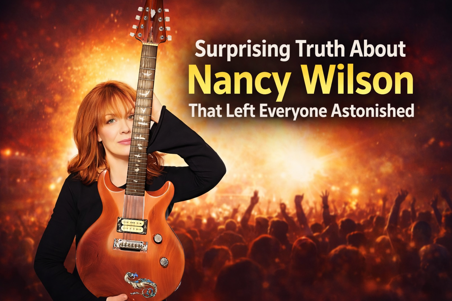 Surprising Truth About Nancy Wilson That Left Everyone Astonished