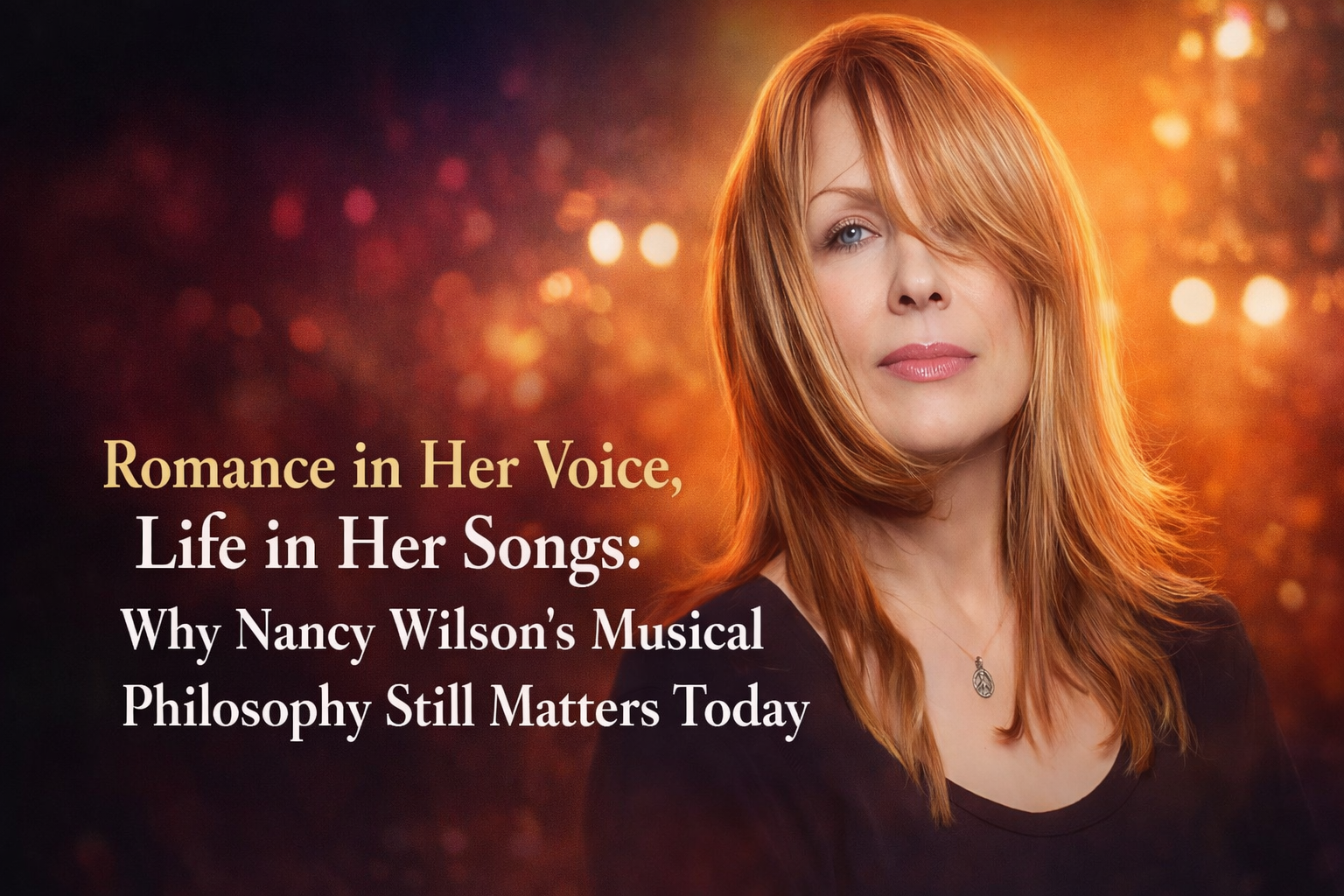 Romance in Her Voice, Life in Her Songs: Why Nancy Wilson’s Musical Philosophy Still Matters Today