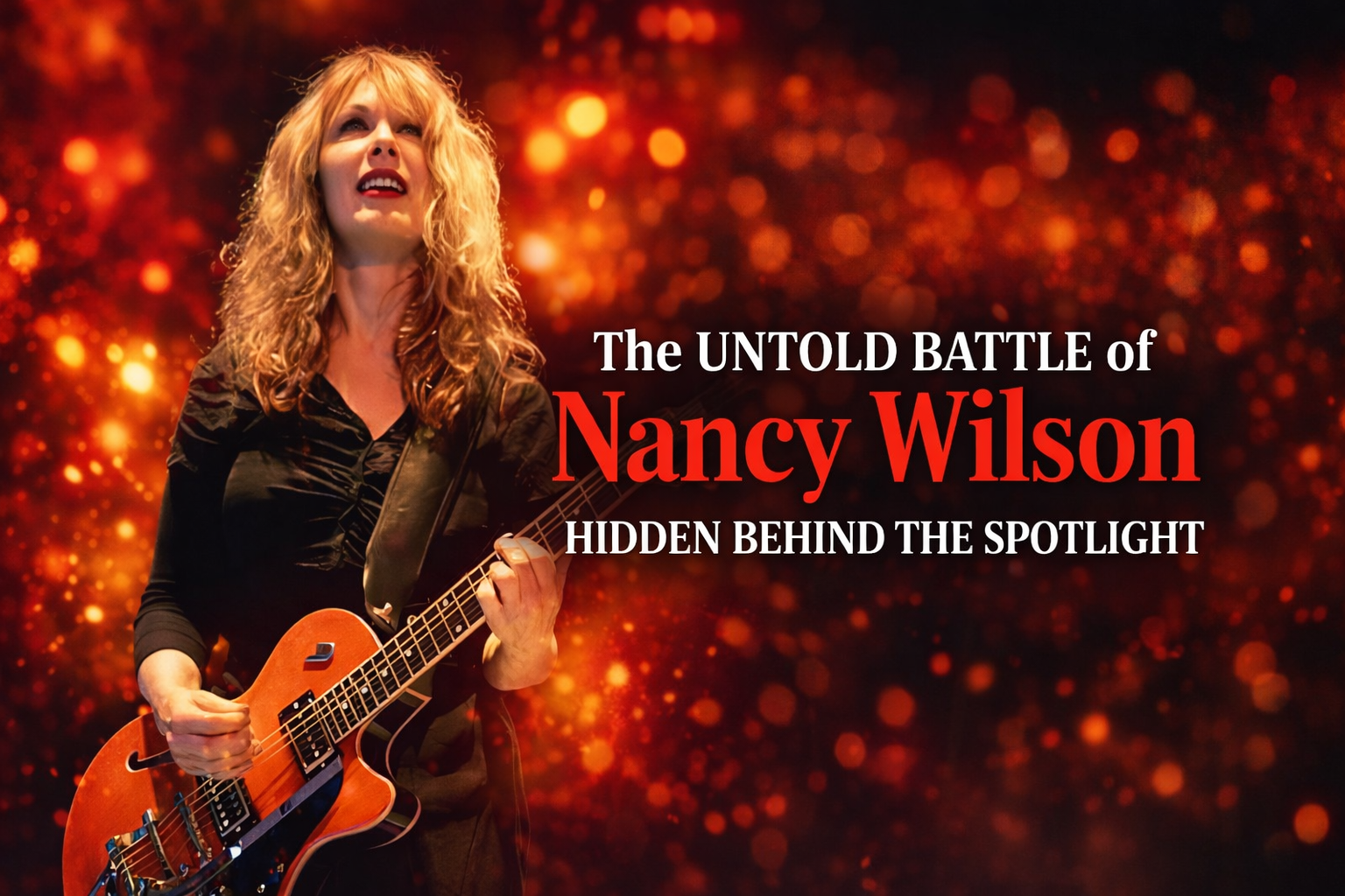 The Untold Battle of Nancy Wilson Hidden Behind the Spotlight