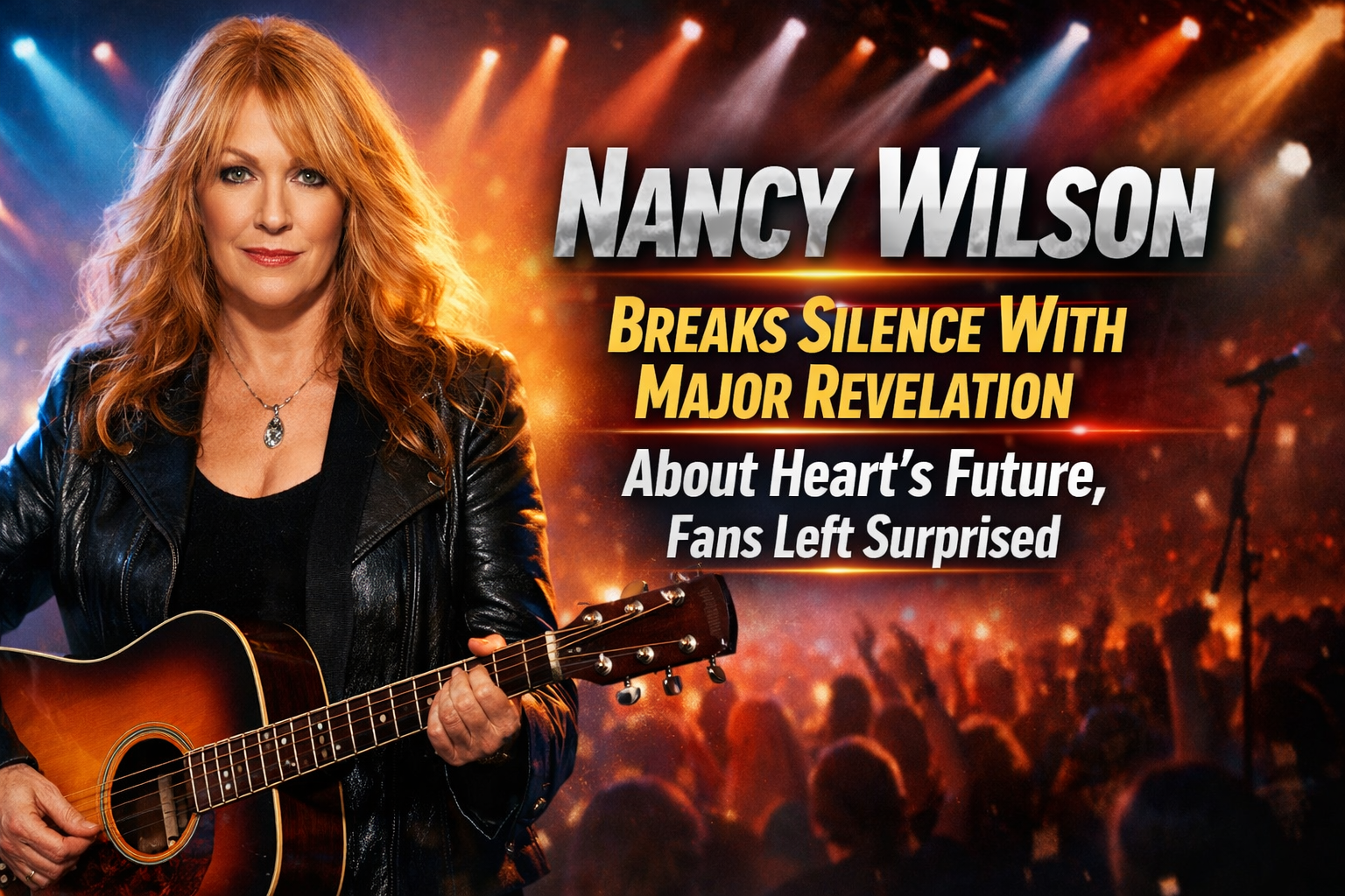 Nancy Wilson Breaks Silence With Major Revelation About Heart’s Future, Fans Left Surprised