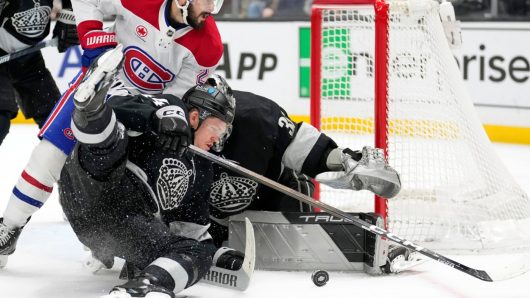 Kings let late lead slip away in loss to Canadiens