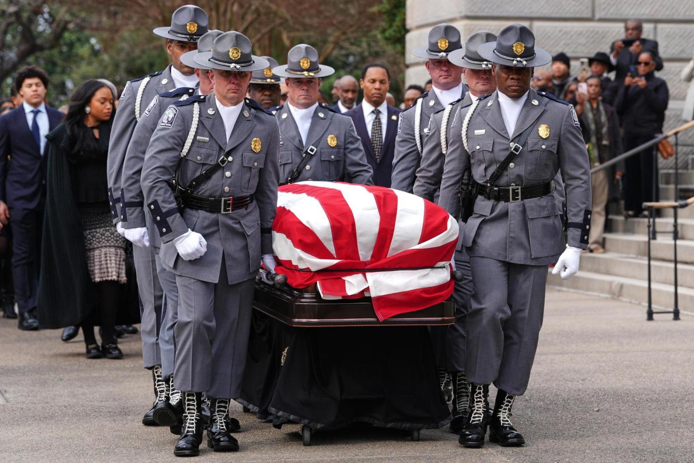 Rev. Jesse Jackson returns home to South Carolina to lie in state