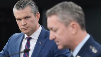 Hegseth says US ‘can’t stop everything’ that Iran fires even as he asserts air dominance