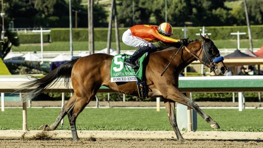 Forced Entry first, Super Corredora last at Santa Anita