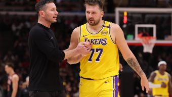 Lakers’ JJ Redick says heated interaction with Luka Doncic was ‘very normal’
