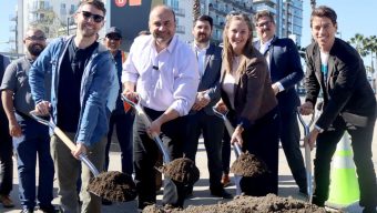 LA began construction of Chandler Bicycle Connection, three miles of protected bike lanes