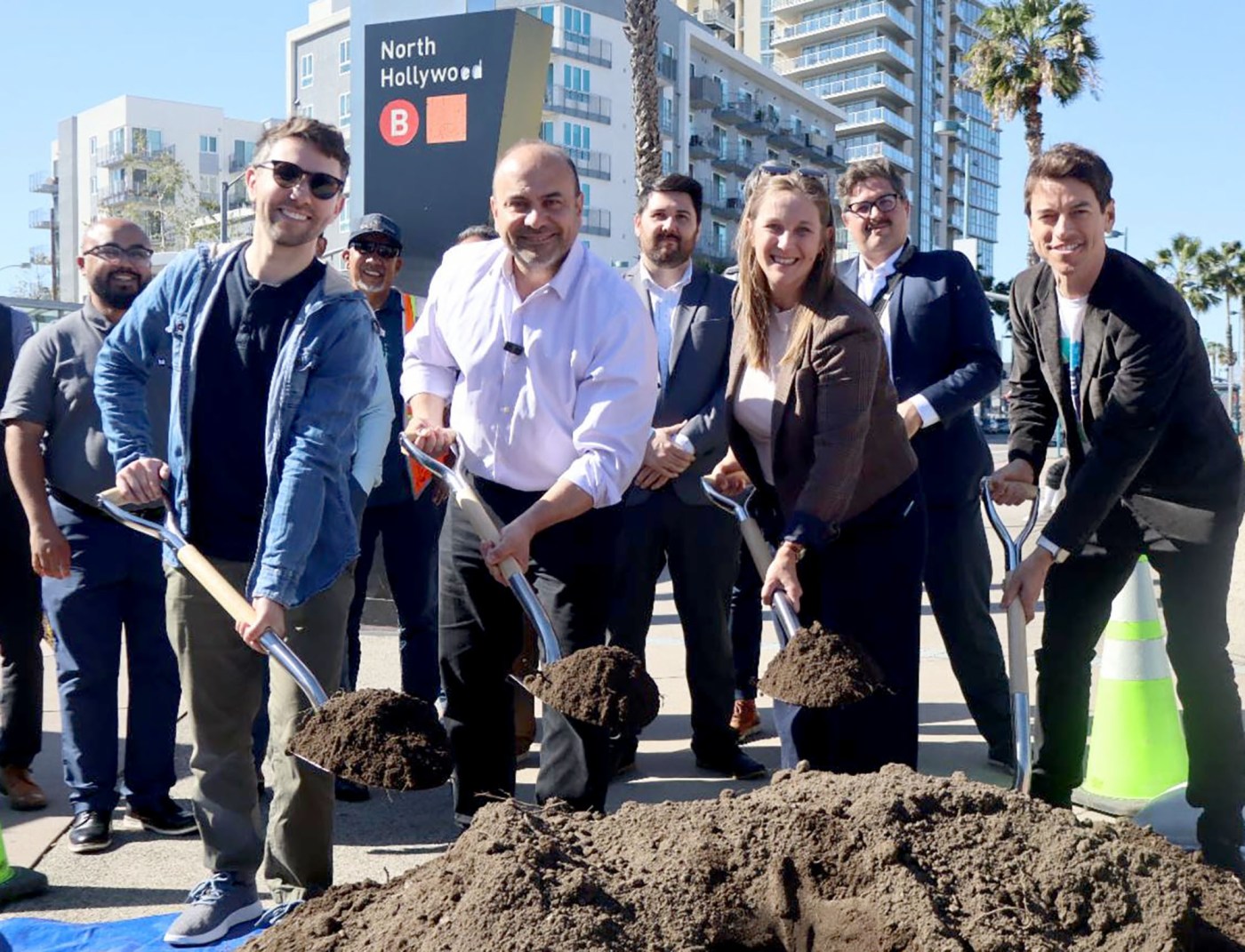 LA began construction of Chandler Bicycle Connection, three miles of protected bike lanes